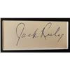 Image 1 : Jack Ruby autograph. (1911-1967).