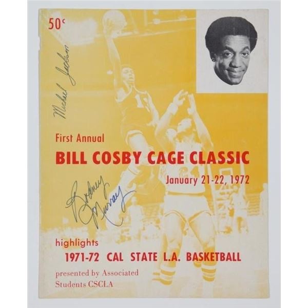 Michael Jackson signed program from 1972.