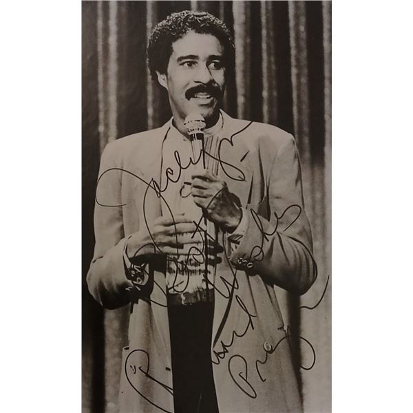 Richard Pryor autograph.