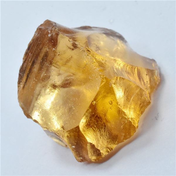 Gemstone: Lab created Orange saphire. 30.65 ct.