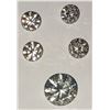 Image 1 : WHITE ice G-H COLOR ROUND LOOSE MOISSANITE - Lab created. 3.30 ct