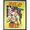 Image 1 : Bruce Lee THE GREEN HORNET VINTAGE ORIGINAL FILM POSTER 1974.