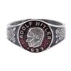 Image 1 : 1933 GERMAN ADOLF HITLER ELECTIONS SILVER RING