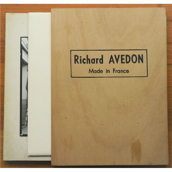 Richard Avedon MADE IN FRANCE - SIGNED LIMITED EDITION 43/100 WITH SILVER GELATIN PRINT