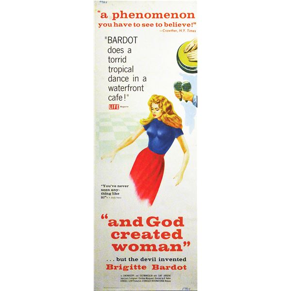 And God Created Woman poster.
