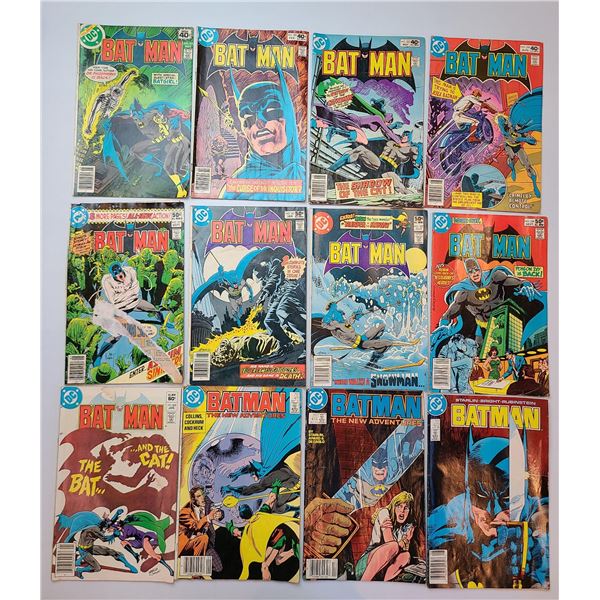 Batman Comics DC Comics. Key Issues, Lot of 12