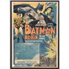 Image 1 : Vintage Original Batman & Robin Serial Movie Poster, c. 1949 for the TV series The New Adventures of