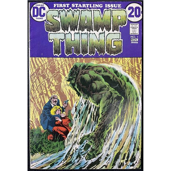 Dc Comics Swamp Thing #1 1972 1st Series