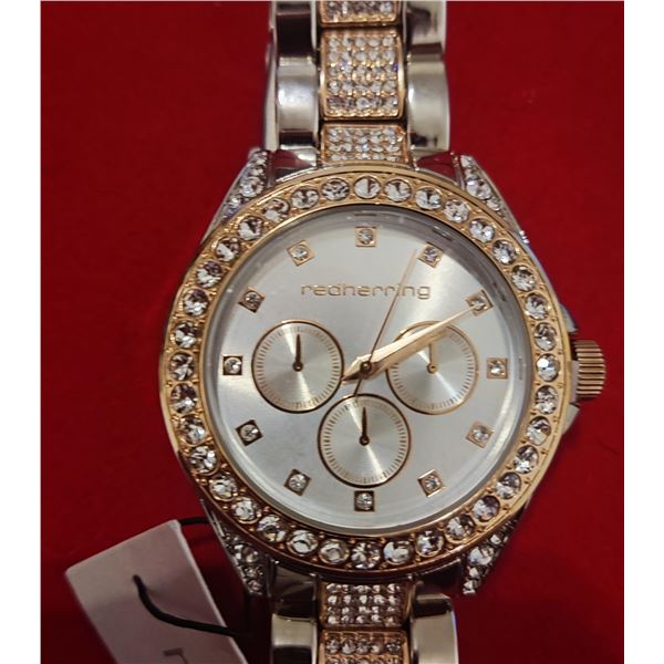 New Red Herring stainless steel watch - 3277-94 ZQG with £40 tag.