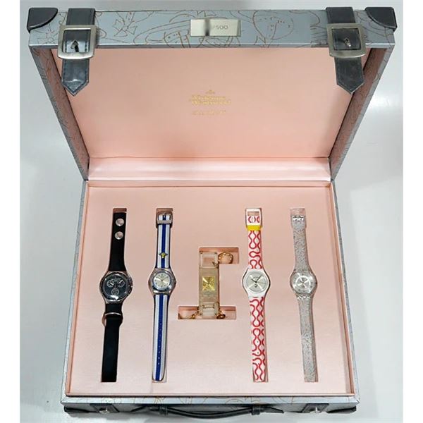 SWATCH VIVIENNE WESTWOOD SET FLYING TIME.