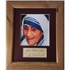 Image 1 : Mother Teresa autograph. (1910-1997).