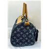 Image 5 : Louis Vuitton Monogram Blue Denim Handbag.