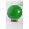 Image 1 : Natural Green Obsidian Sphere Large Crystal Ball - 60mm.