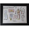 Image 1 : Jean-Michel Basquiat: Asbestos - signed.