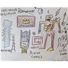Image 2 : Jean-Michel Basquiat: Asbestos - signed.