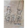 Image 1 : Drawing of the Simpsons by Matt Groening.