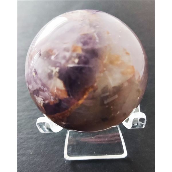 Amethyst quartz crystal.