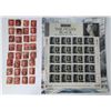 Image 1 : Collection of Victorian Penny Red one penny stamps