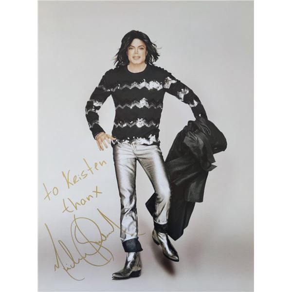 Michael Jackson's dedicated photo from his last photoshoot.