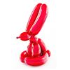 Image 1 : Jeff Koons . Red Balloon Rabbit, 2017.