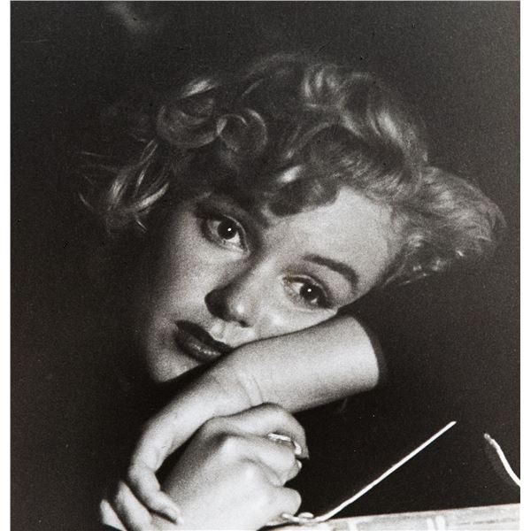 Andre de Dienes - Dark Alley, Portrait of Marilyn Monroe, 1953.