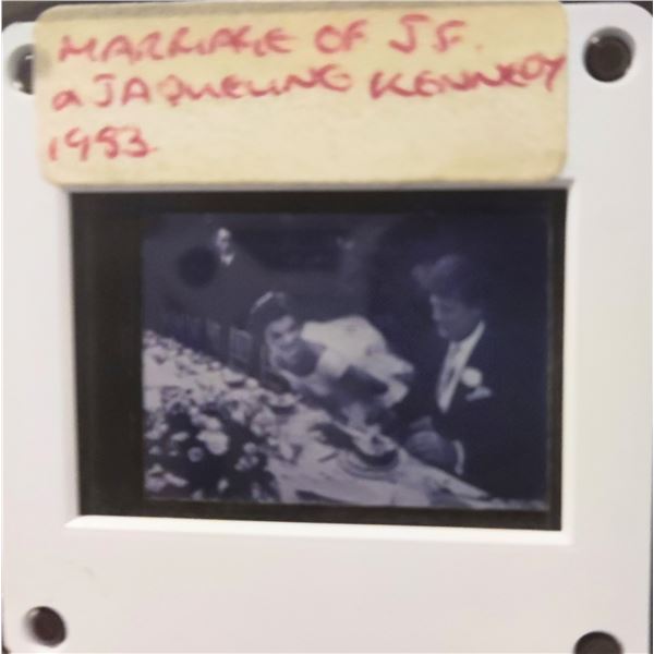 Photographer: Lucien Clergue vintage negatives of John F Kennedy and Jackie Kennedy.