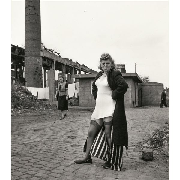 David Seymour - Prostitute in Essen, 1947.