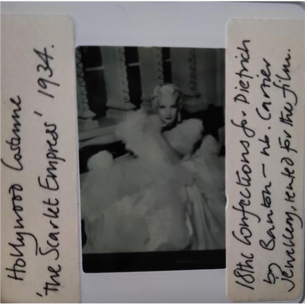 A collection of vintage negatives of Marlene Dietrich