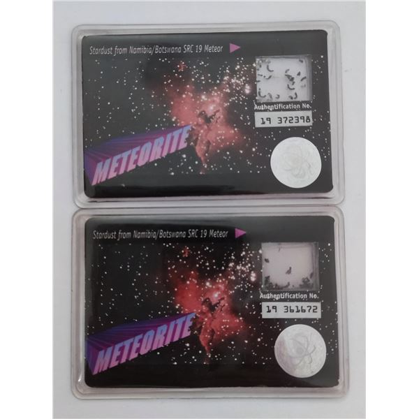 Stardust from Nambia/Botswana SRC 19 meteor.