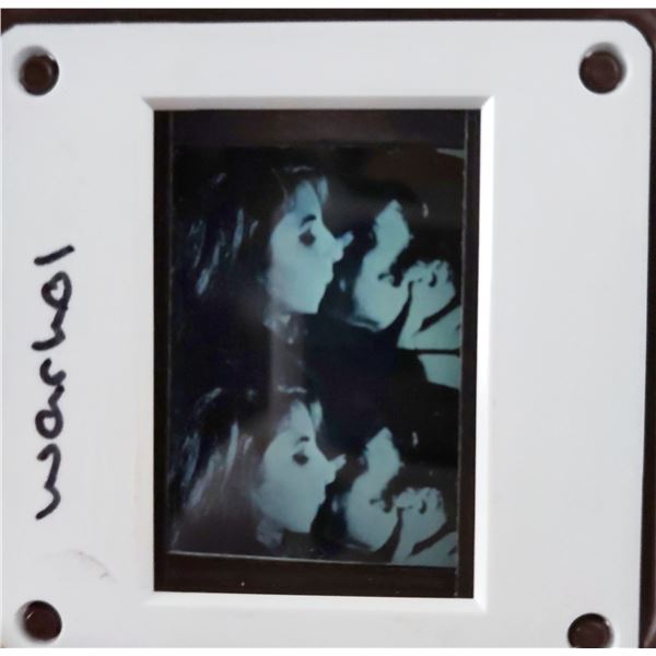 Andy Warhol vintage negatives.