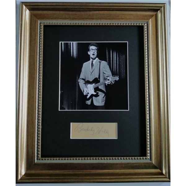 Buddy Holly autograph. (1936-1959).