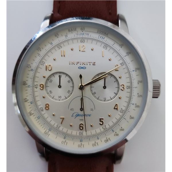 New Infinite Gents watch model: 11115-73. Tag: £40.
