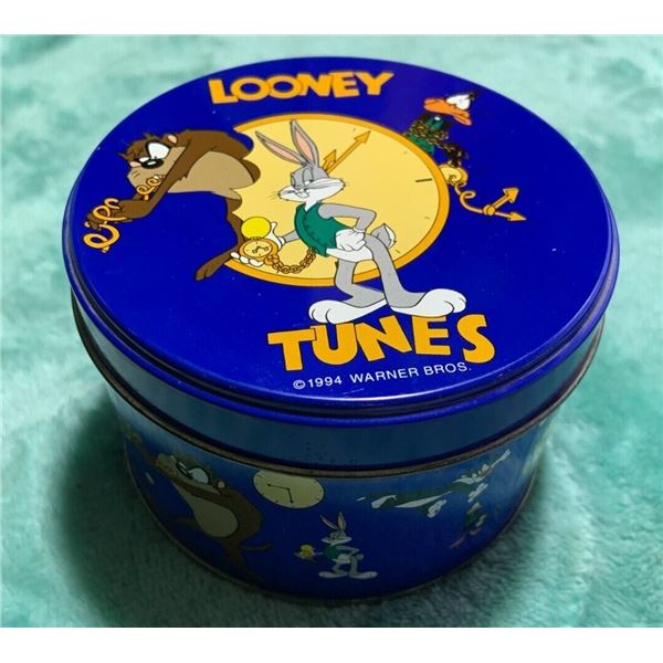 Vintage Loony Tunes 1994 'Tazmanian Devil' watch with tin.