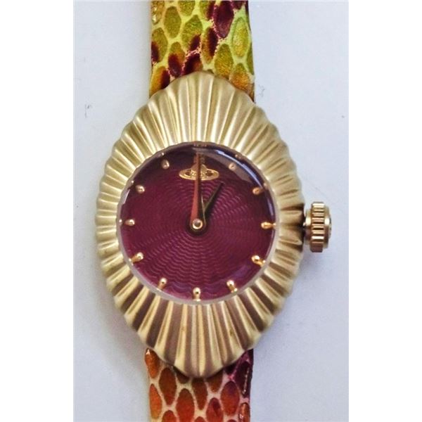 New Ladies' Vivienne Westwood "Concertina" Quartz Watch (VV096RDPP)