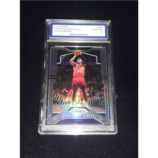 DONOVAN MITCHELL, 2019 SILVER PRIZM, GEM MT 10