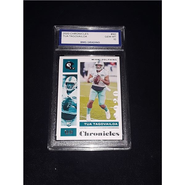 TUA TAGOVAILOA, 2020 Chronicles, GEM MT 10
