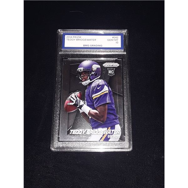 TEDDY BRIDGEWATER, 2014 Prizm, GEM MT 10