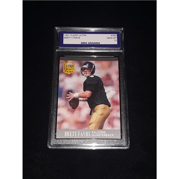 BRETT FARVE, 1991 Fleer Ultra GEM MT 10