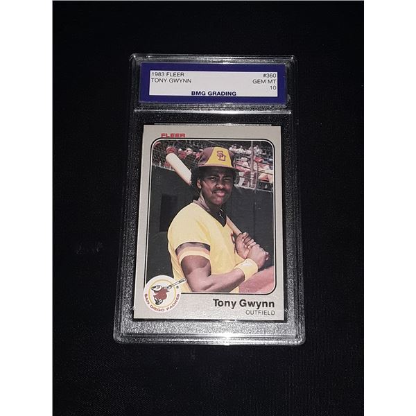 TONY GWYNN, 1983 Fleer, GEM MT 10