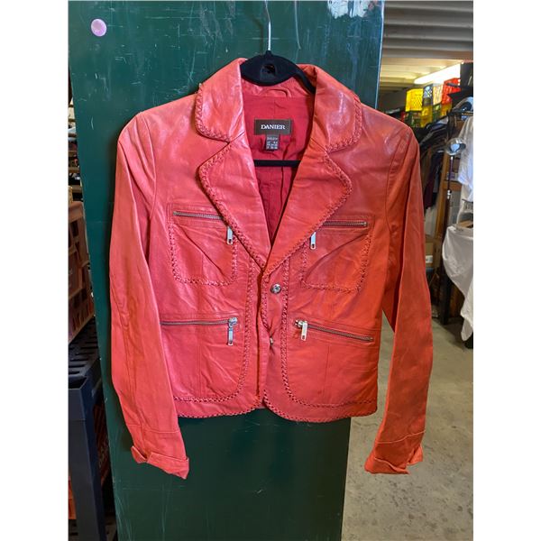 Danier leather jacket 2xs new