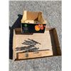 Image 1 : Orange box and drill bits etc