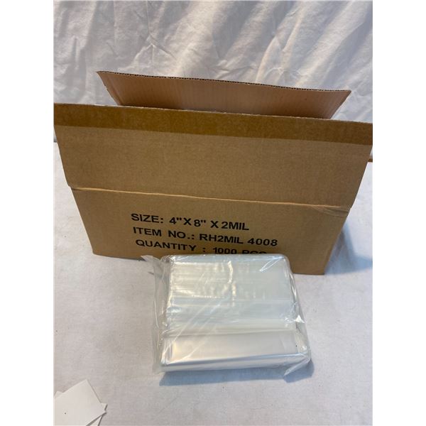 4"x8" resealable bags