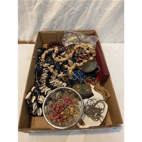 Assorted costume jewelry