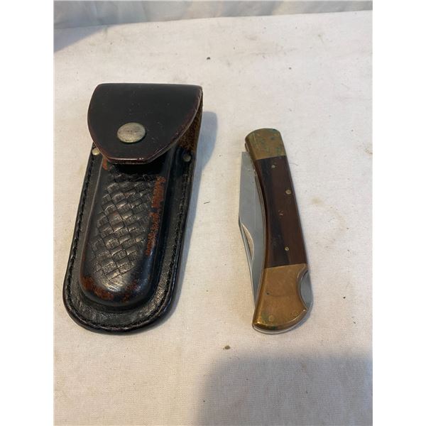 Knife and case