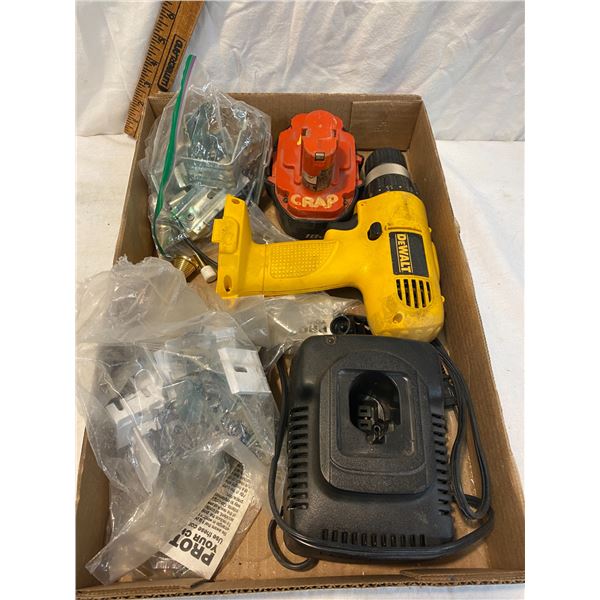 Assorted tools and hardware