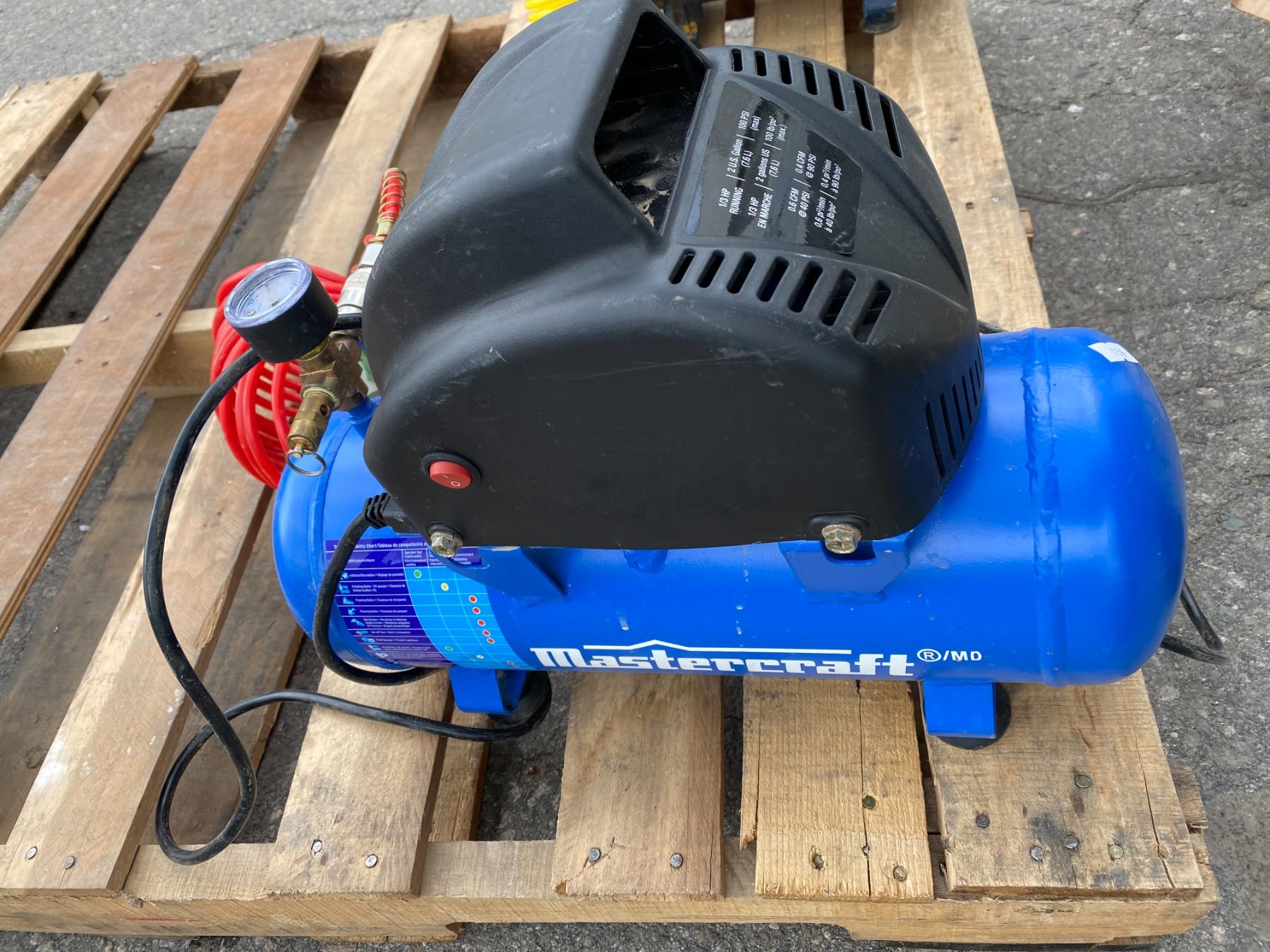 Mastercraft compressor