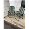 Image 1 : Pair folding chairs