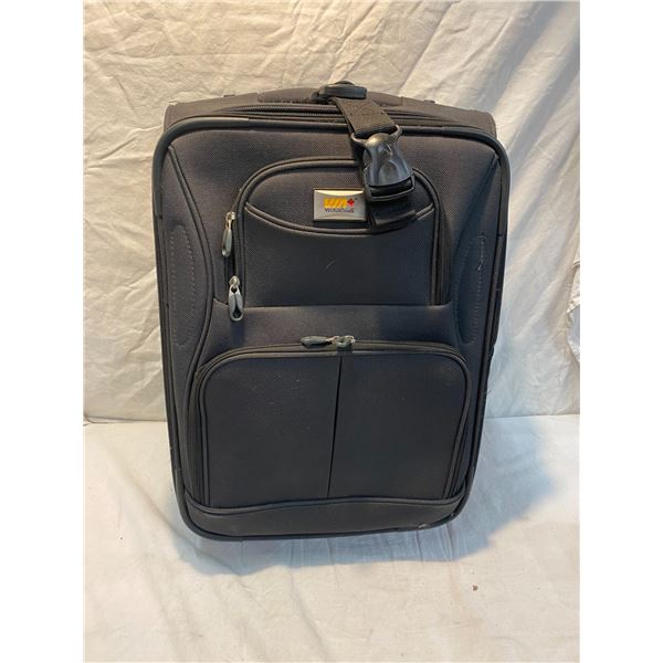 Via Rail Canada travel suitcase.