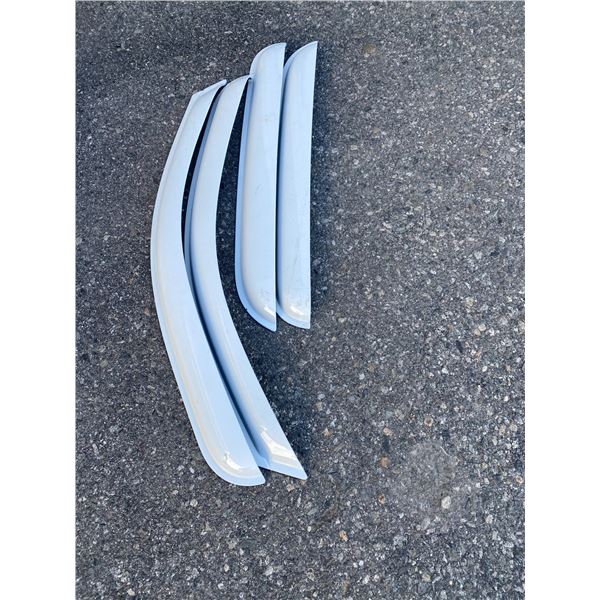 Truck window visors