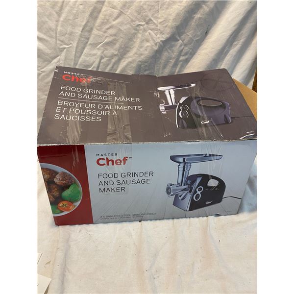 Food grinder and sausage maker